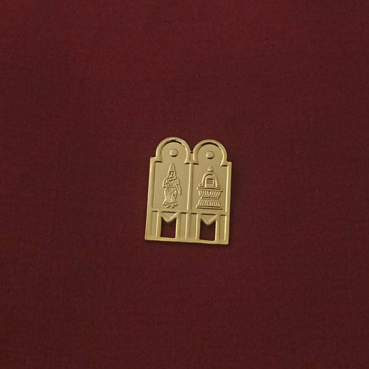 Mangalyam gold plated Meenashi sundereshwarar tali
