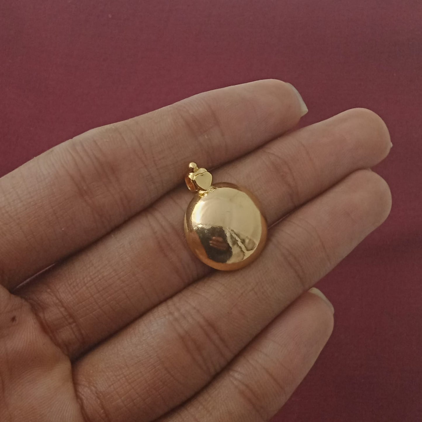 Mangalyam gold plated Pottu tali