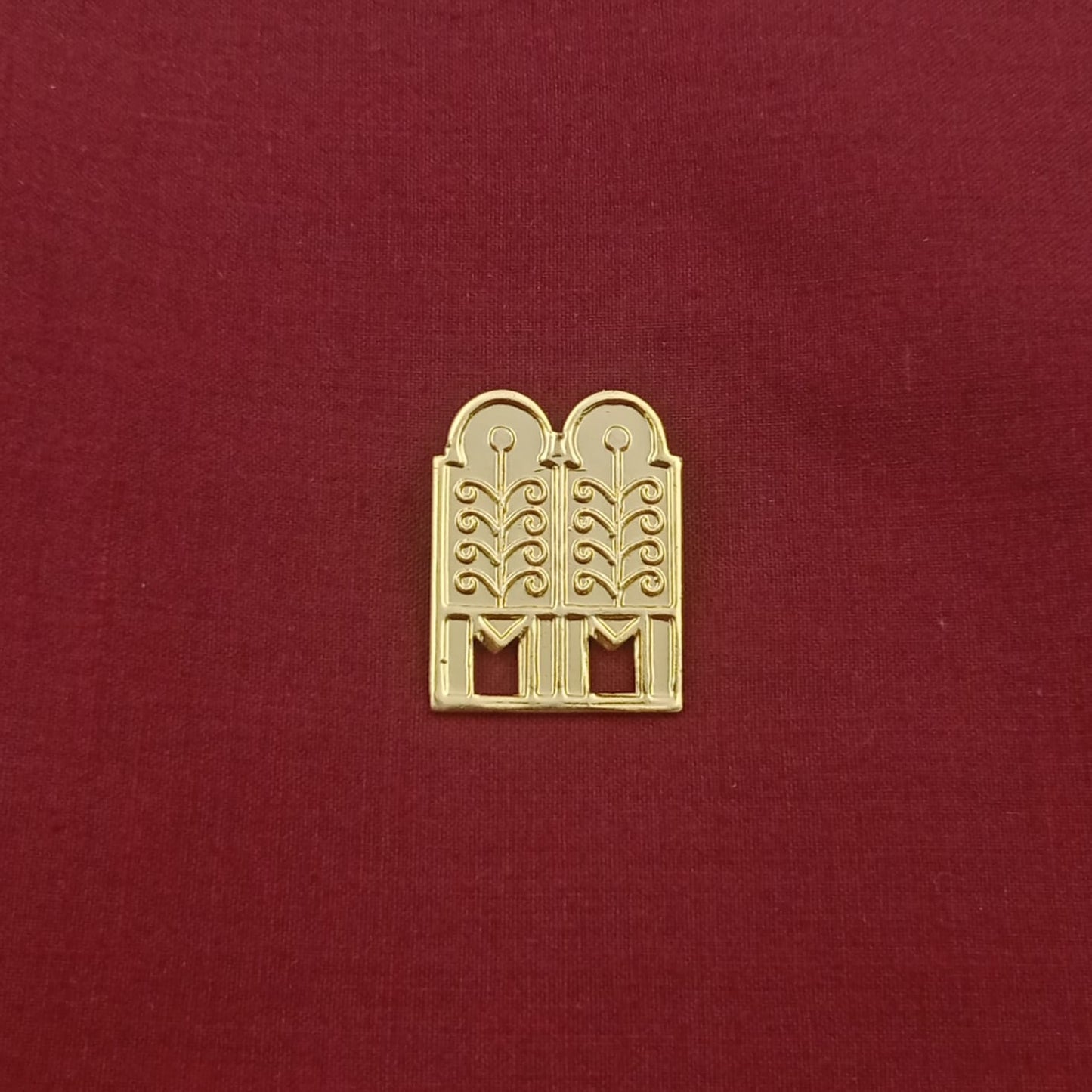 Double thennaimara tali - gold plated mangalyam tali