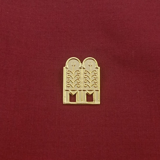 Double thennaimara tali - gold plated mangalyam tali