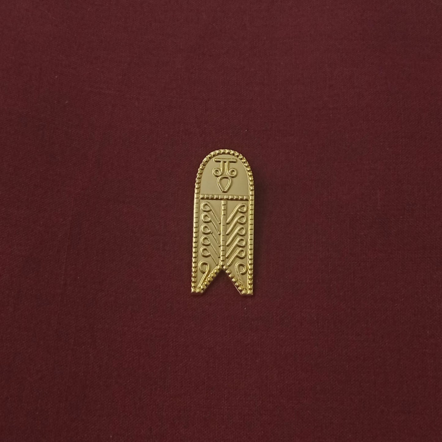 Mangalyam gold plated thenkalai keelpoo tali
