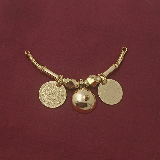 Mangalyam gold plated pottu thali set
