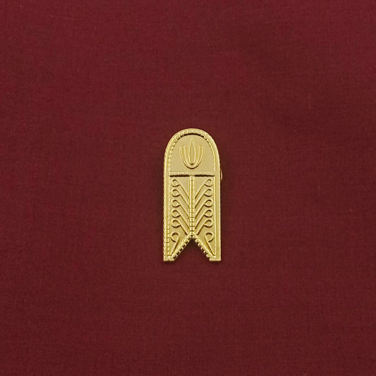 Thenkalali Vishnu Namam Tali - Gold Plated Tali